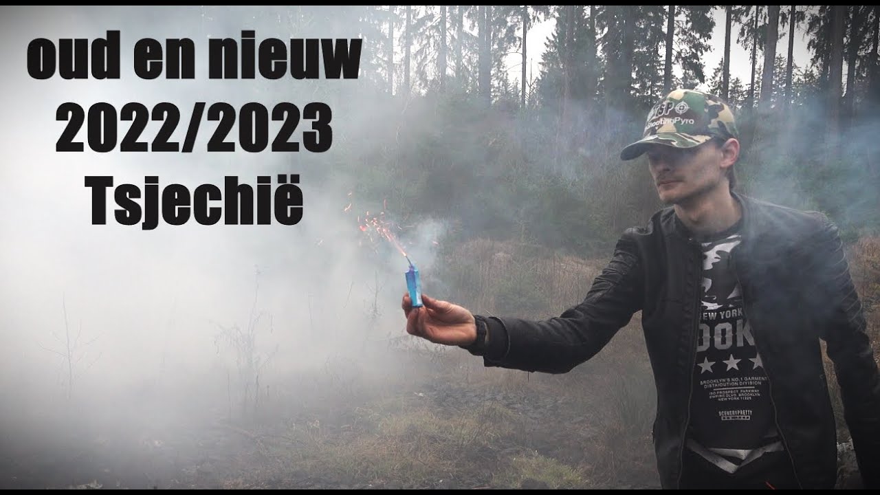 Oud en nieuw vuurwerk compilatie 2022/2023 Tsjechië!