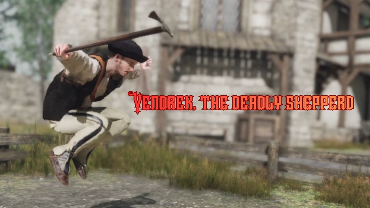 Who needs a sword when you've got an axe?