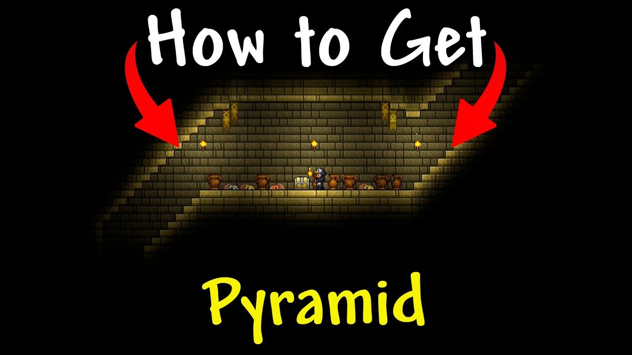 How to Find Pyramid in Terraria 1.4.5 (Seed)