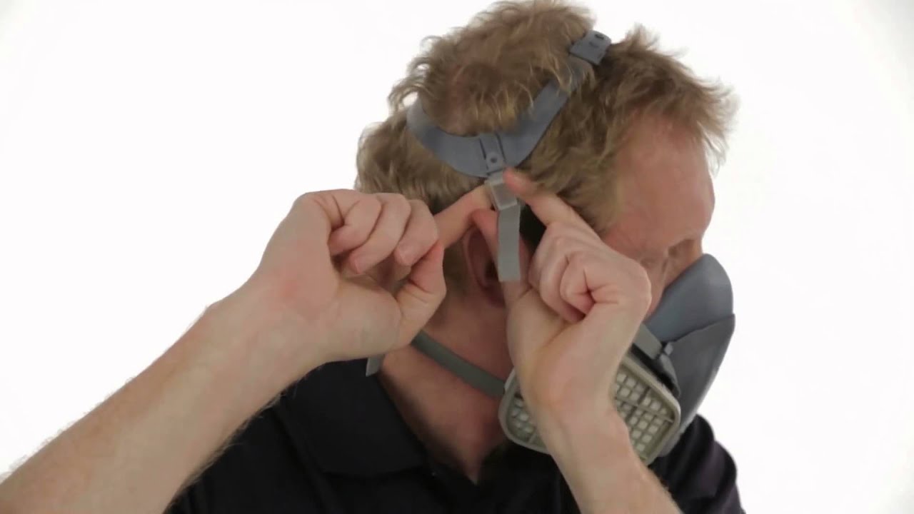 3M Half Face Respirator 7502 Medium