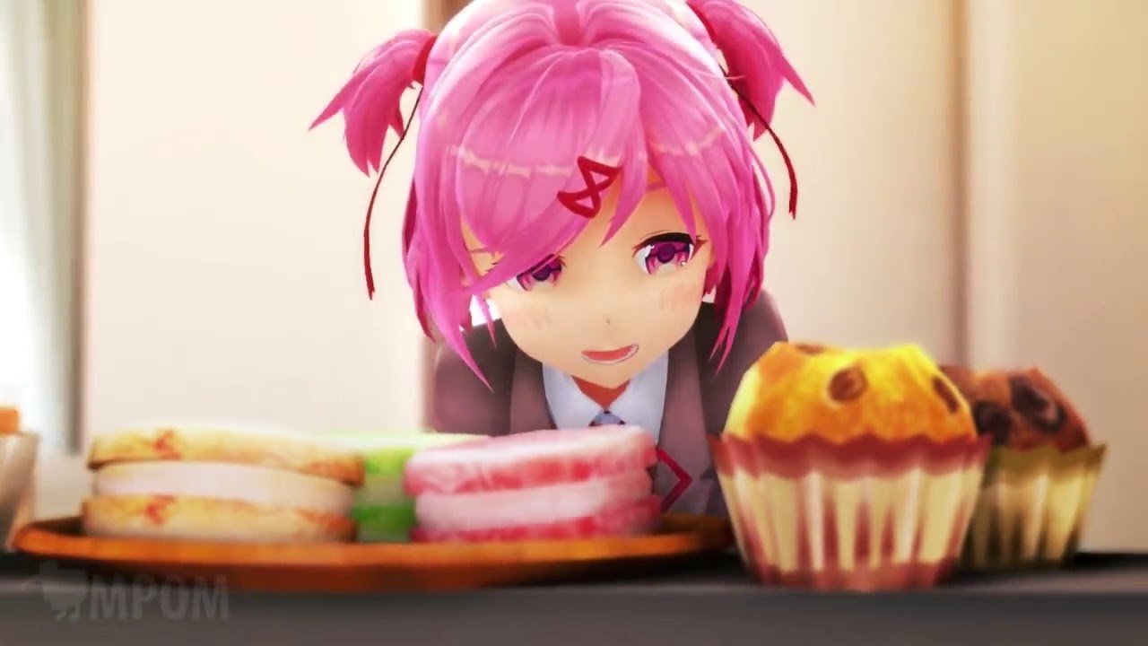 【MMD】&lceil;DDLC&rfloor; Doki Doki Forever! (Doki Doki Literature Club)