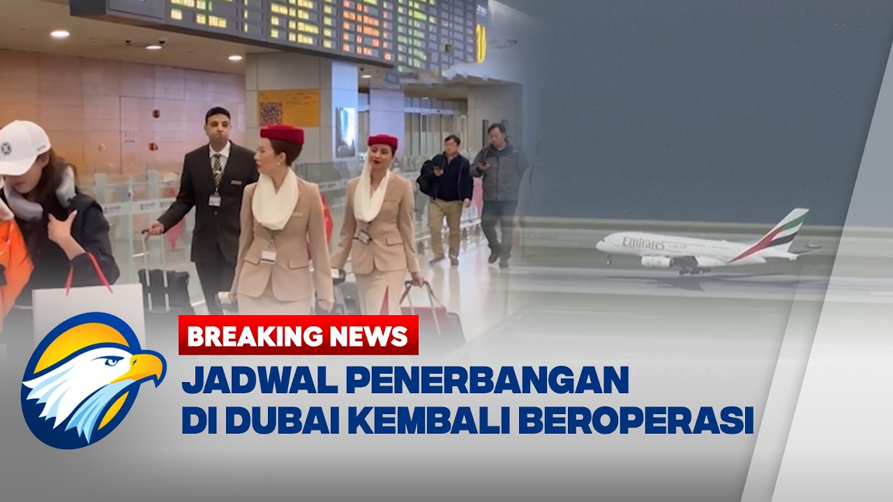BREAKING NEWS - Penerbangan Pertama Dubai Pasca Ketegangan AS‑Israel dan Iran