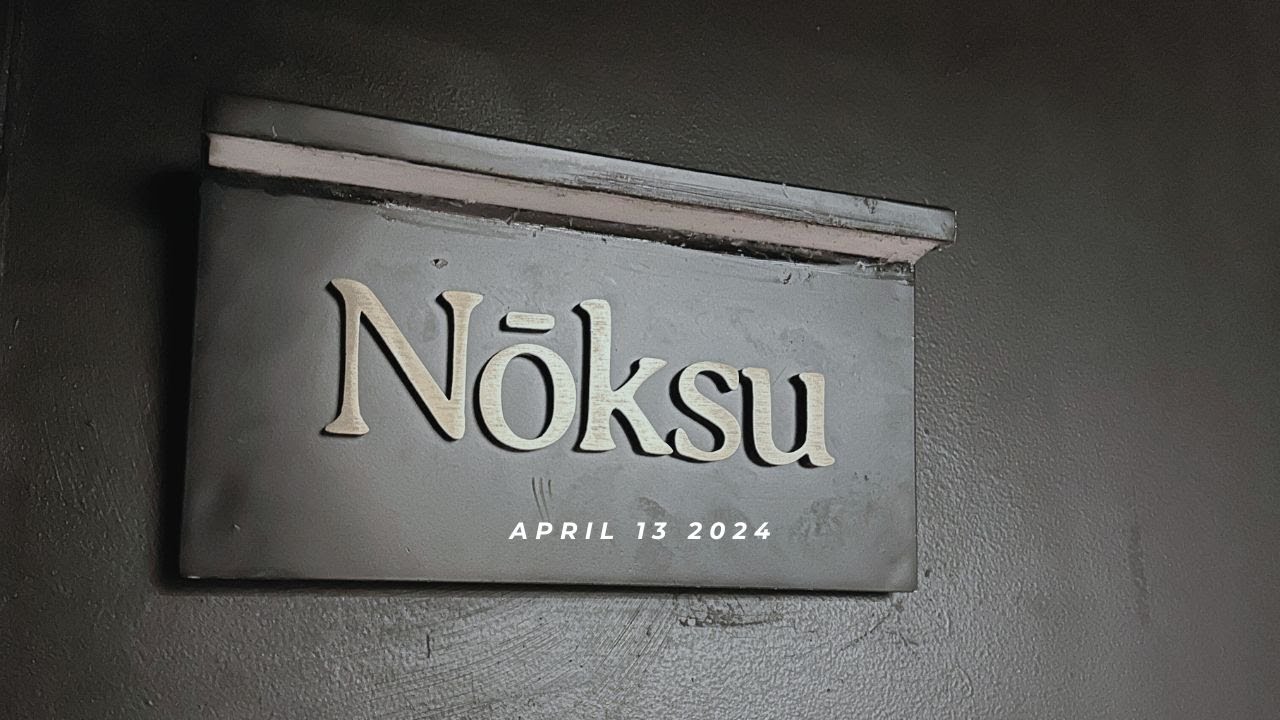 Nōksu | 紐約地鐵站裡居然也有餐廳 ?！ | 開箱藏在紐約34街地鐵站的Fine-Dining料理