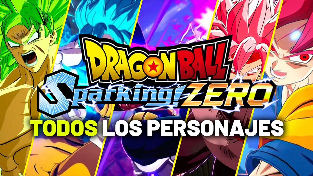 TODOS LOS ATAQUES de TODOS LOS PERSONAJES de Dragon Ball Sparking Zero