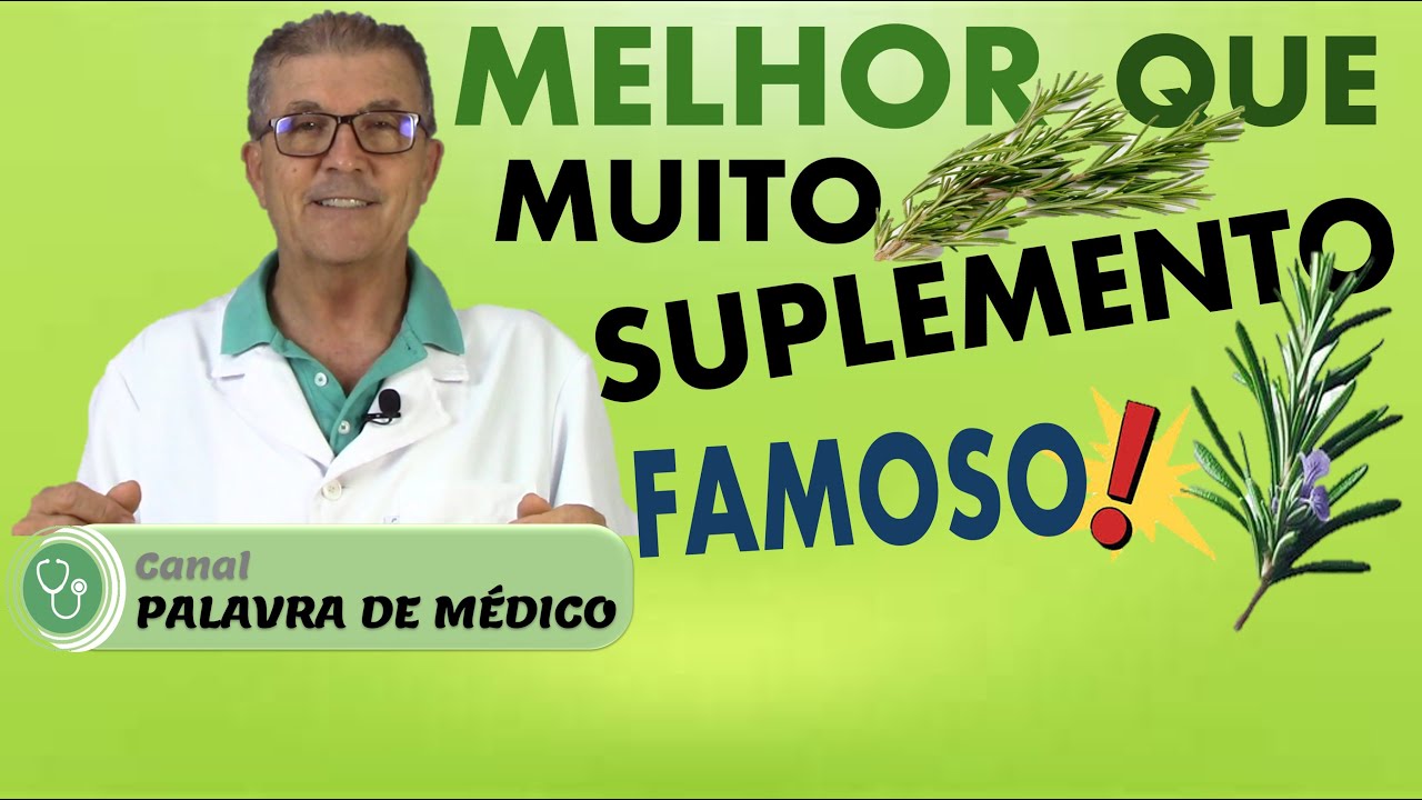 ALECRIM: O SEU PRÓXIMO SUPLEMENTO!!!