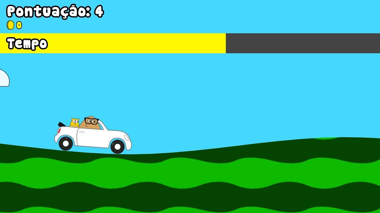 Tentando ganhar uma pontuação máxima no jogo do POU (link na descrição ou no comentário fixado)