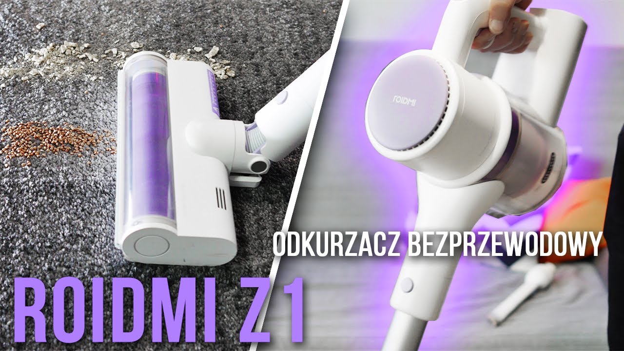 Pionowy odkurzacz bezprzewodowy Roidmi Z1 | Recenzja | Damian Kowalik
