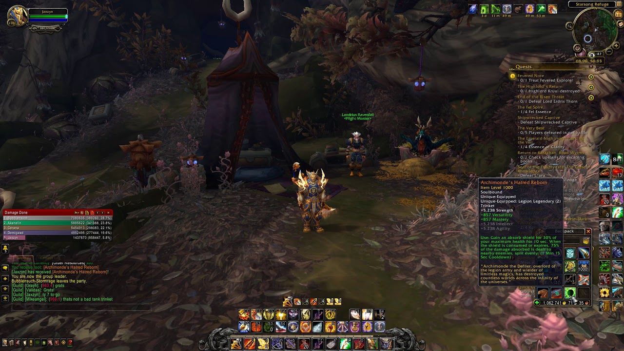 WoW Legion - Archimonde's Hatred Reborn