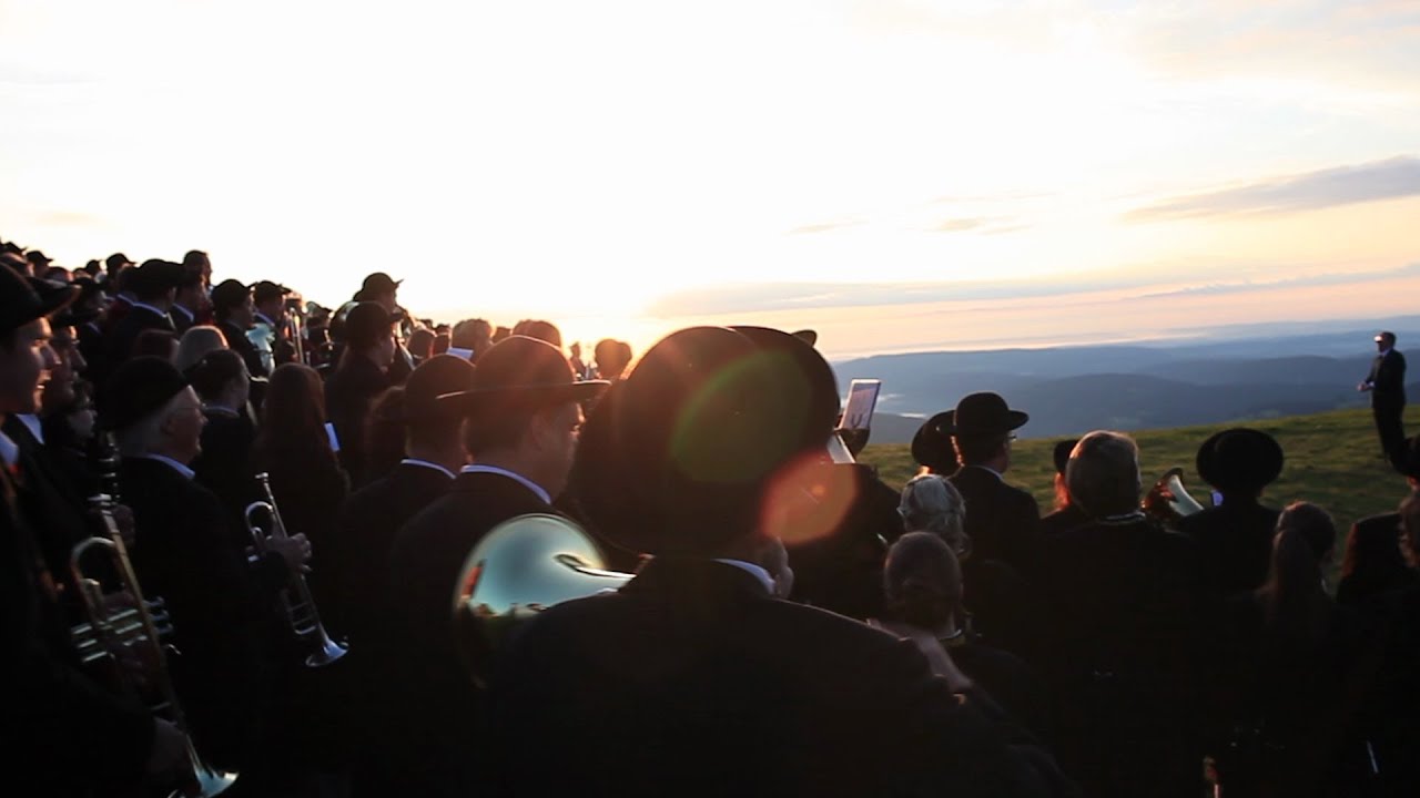 Wir lieben Blasmusik - Badnerlied auf dem Feldberg im Schwarzwald