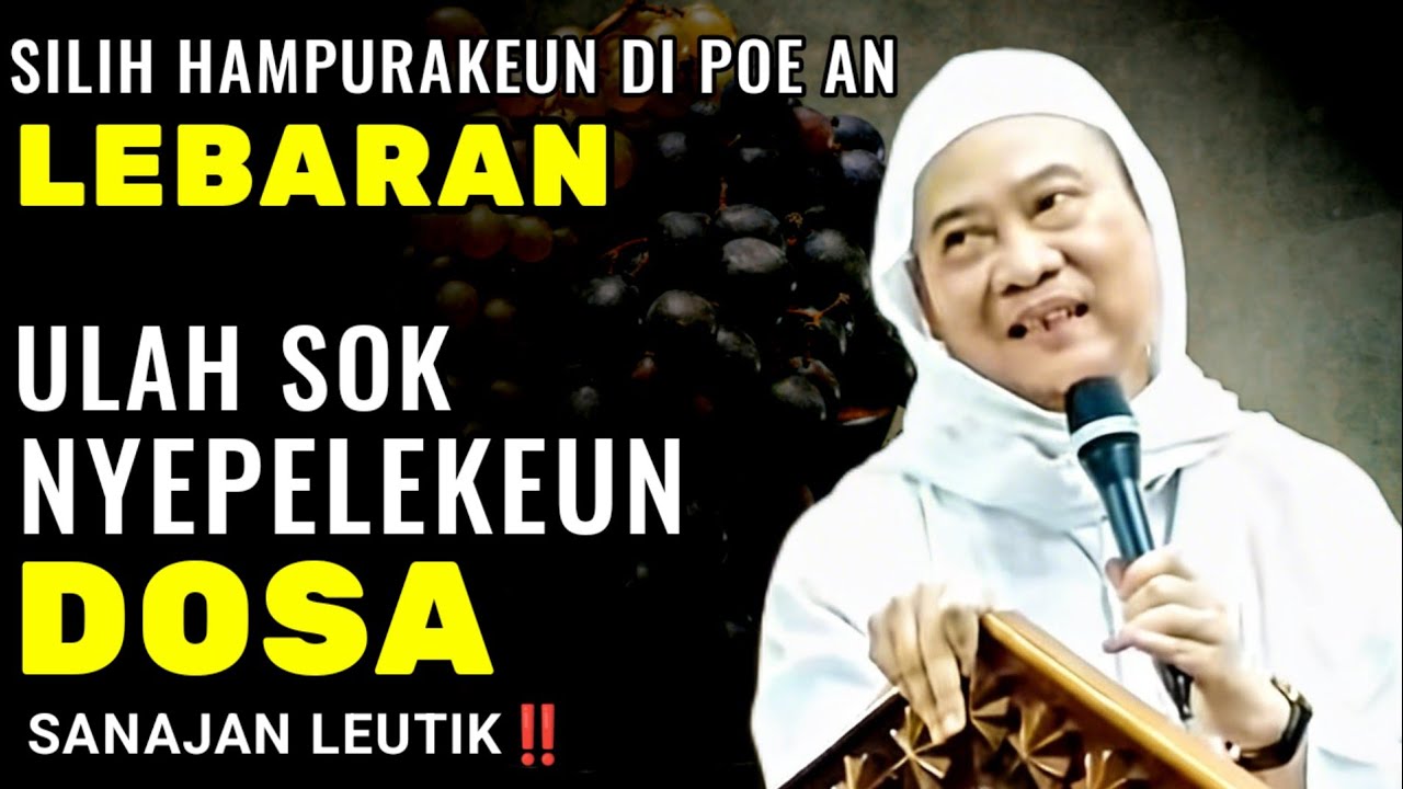 SILIH HAMPURA DI POEAN LEBARAN || ABUYA UCI TURTUSI
