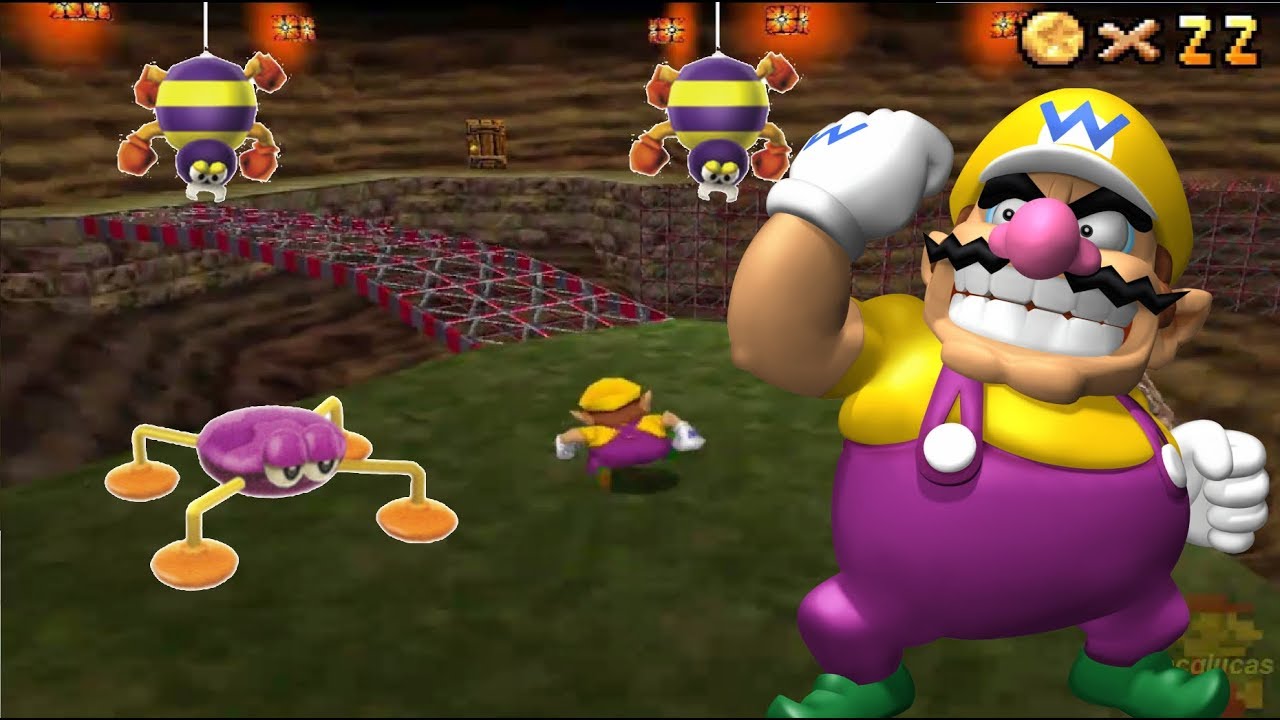 Super Mario 64 DS HD 150 Stars COURSE 6: Hazy Maze Cave