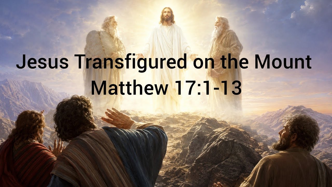 Jesus Transfigured on the Mount