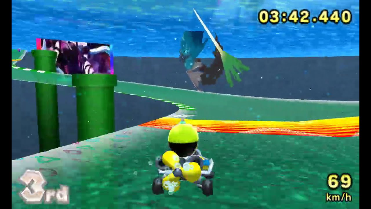 Face Raider (v2.0) by NGT, Blurro - Mario Kart 7: Custom Character [1440p 60fps]