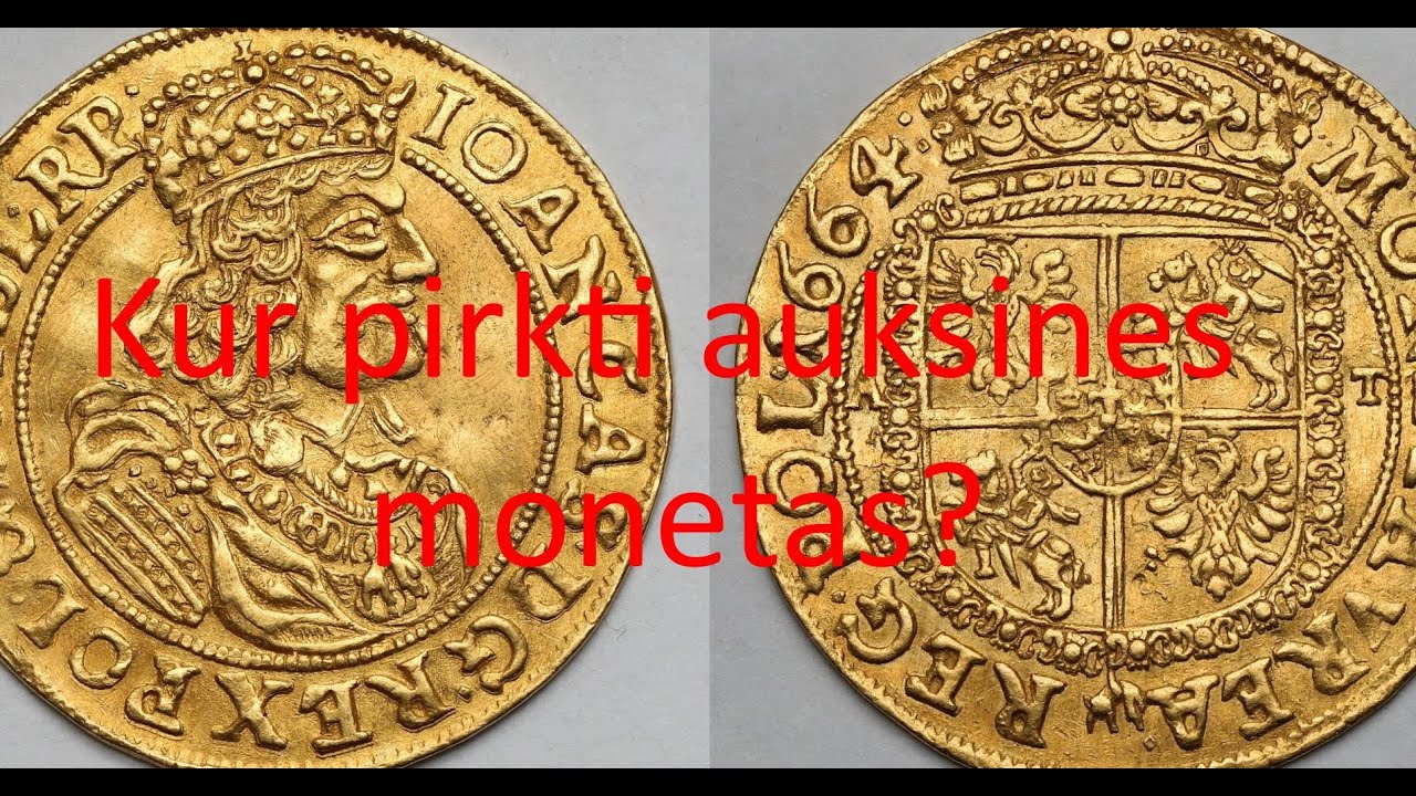 Kur pirkti auksines monetas ? Где покупать золотые монеты ?