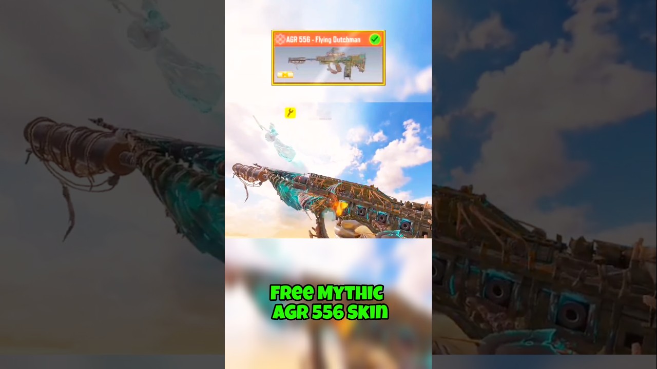 FREE Mythic AGR 556 Skin CODM S2 🤯🤩 #callofdutymobile