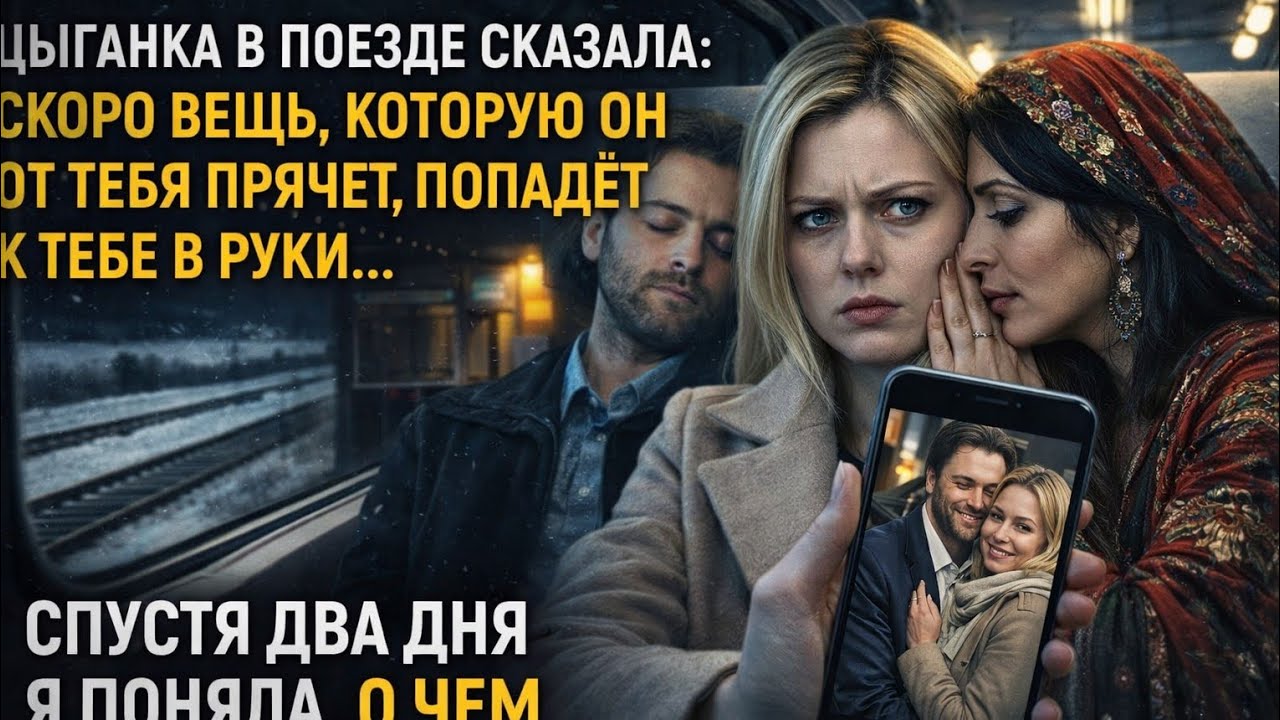 Цыганка в поезде прошептала мне правду о муже… Я не была готова к тому, что произошло дальше!