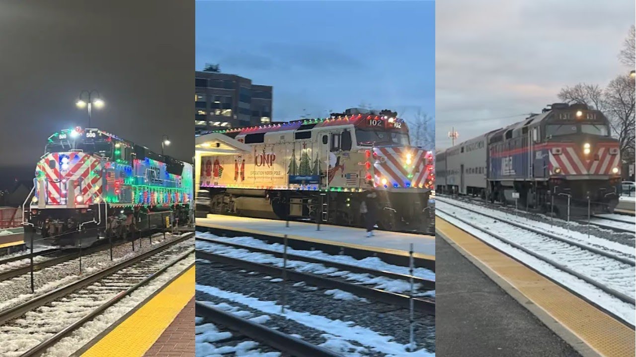 2 Days of Metra Railfanning at 3 Random Locations | 12/10-12-11/2025