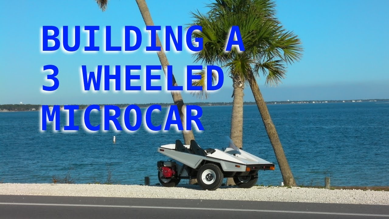 Building a 3 wheeled Microcar with a 212cc Honda Motor