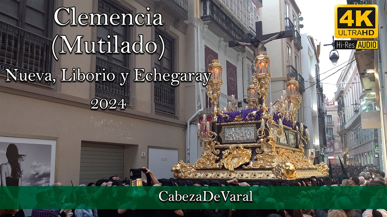 CRISTO DE LA CLEMENCIA (MUTILADO) NUEVA, LIBORIO Y ECHEGARAY MÁLAGA 2024