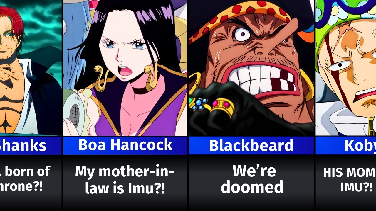 Everyone&rsquo;s Reaction If Imu Is Luffy&rsquo;s Mother