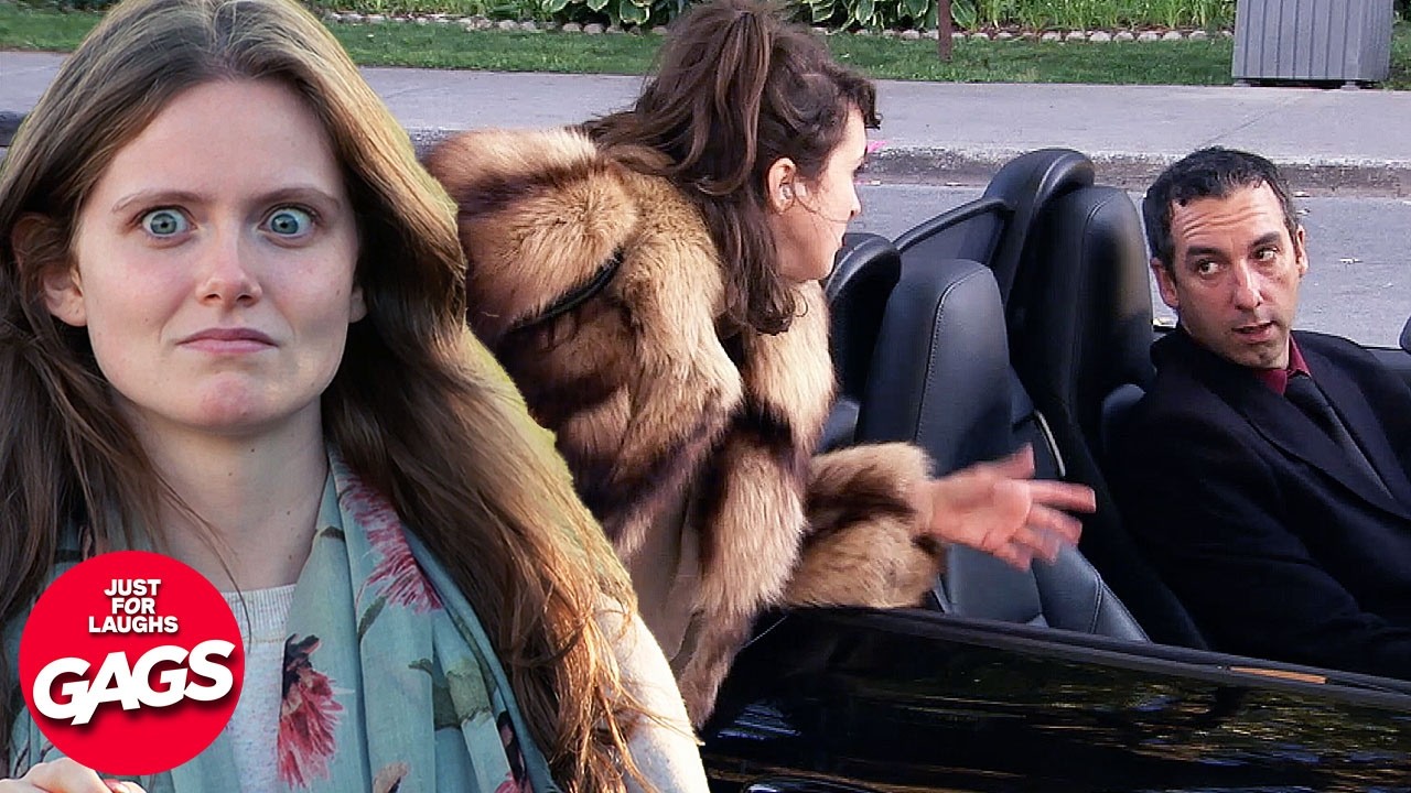 She Likes Him Now That He's Rich 💰 | Just For Laughs Gags