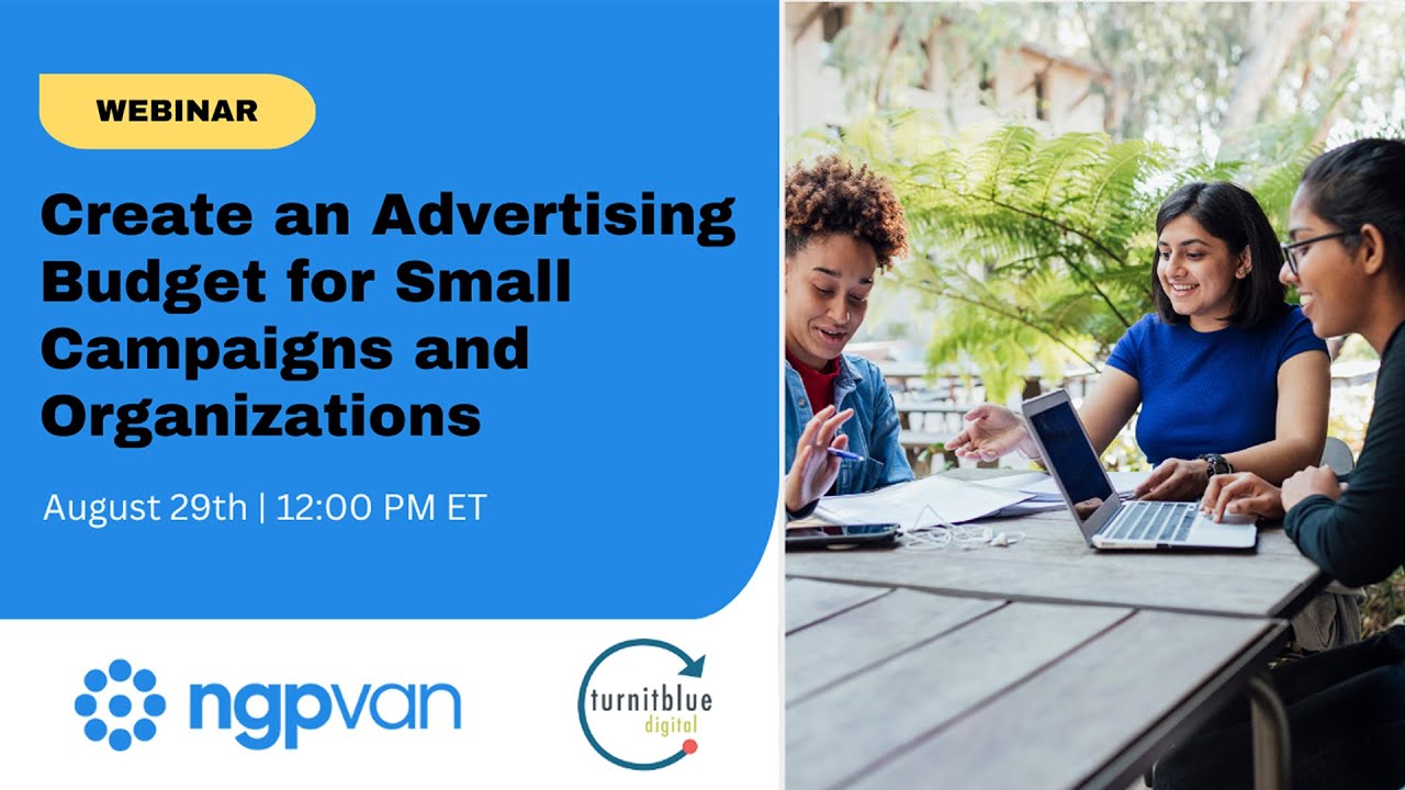 Create an Advertising Budget for Small Campaigns and Organizations