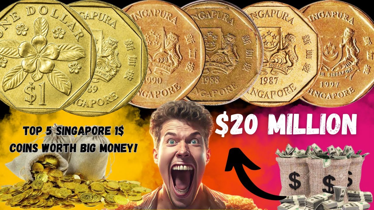 Prepare to Be Amazed: Singapore 1 Dollar Coins Worth Shocking Amounts!