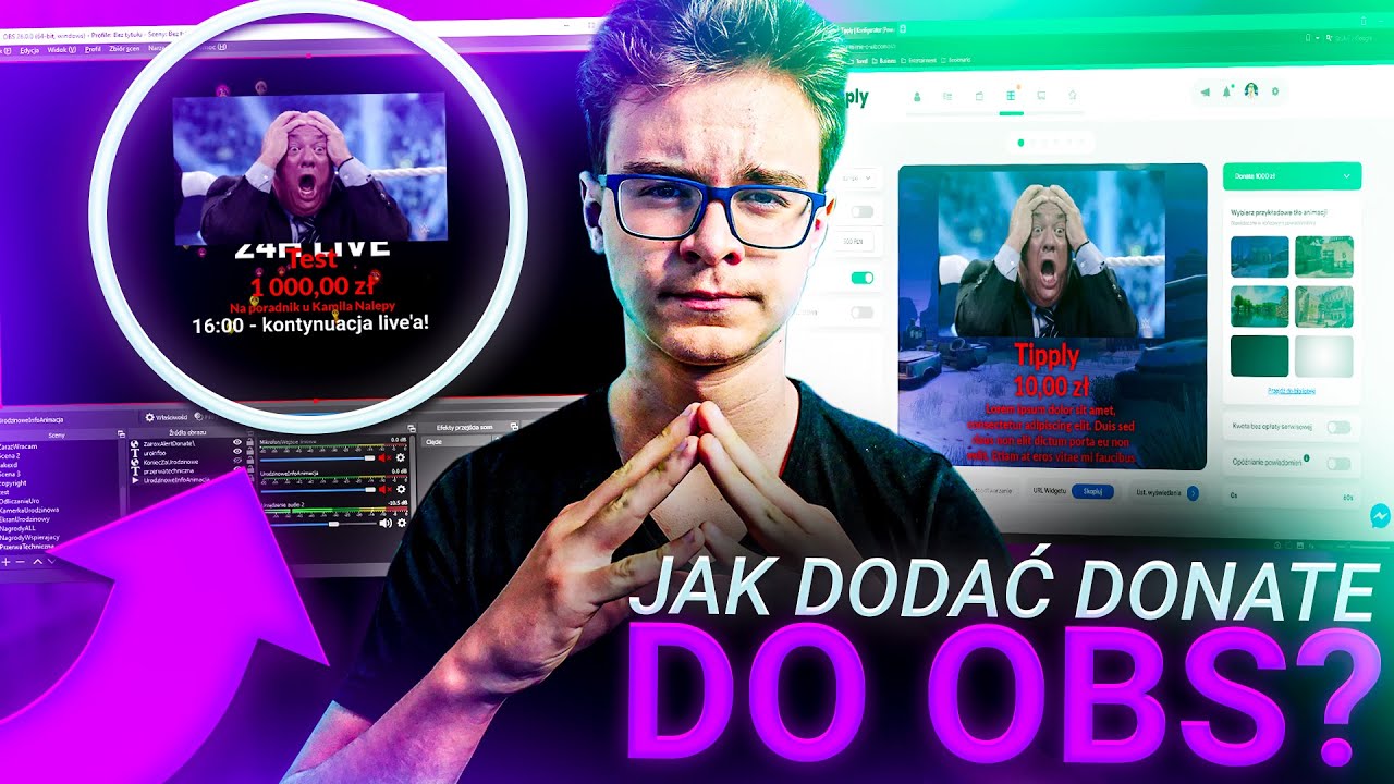 JAK DODAĆ DONATE DO OBS? TIPPLY + KONKURS