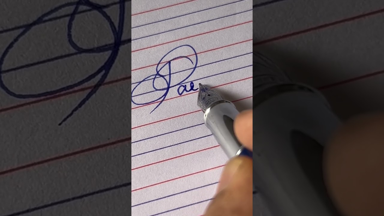 Cursive Beautiful Handwriting 