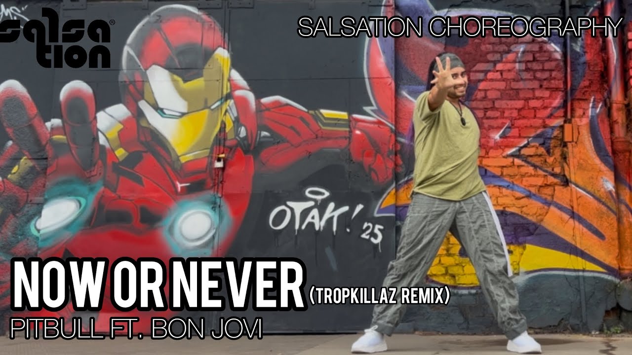 NOW OR NEVER Dinamic Warm Up (Tropkillaz Remix) Pitbull Ft. Bon Jovi SALSATION CHOREOGRAPHY 