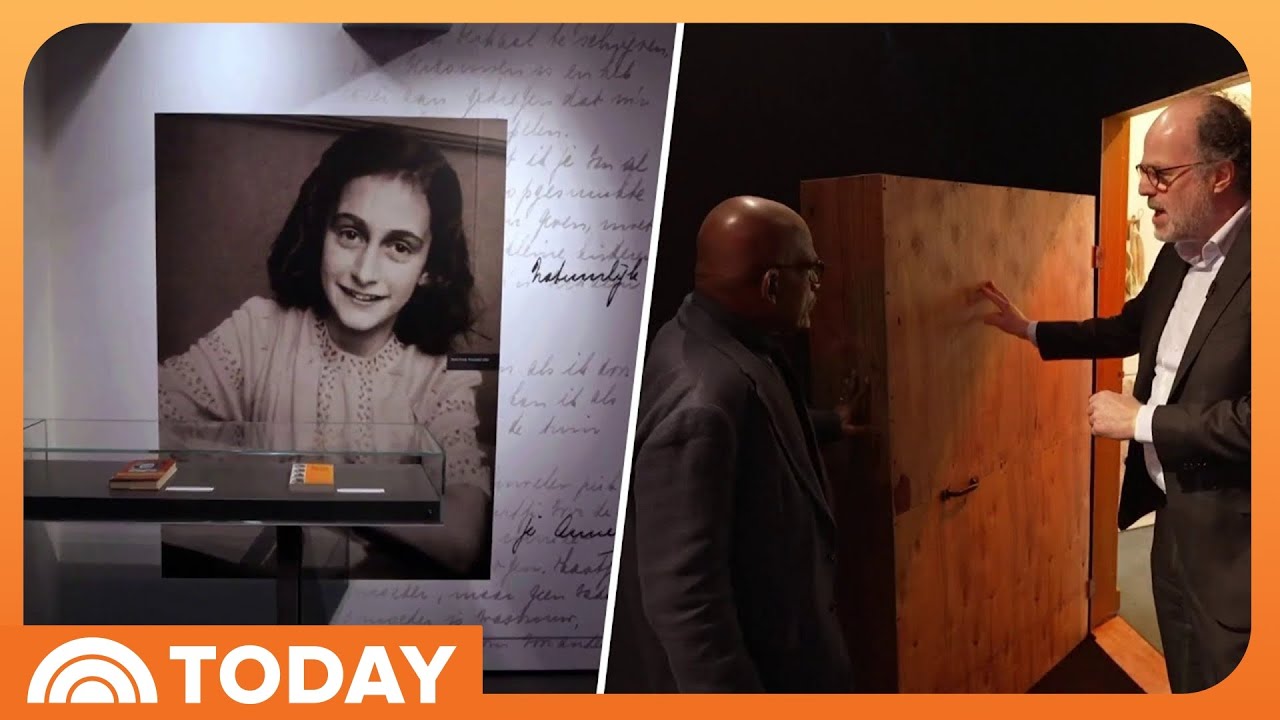 Inside the new Anne Frank exhibit that re-creates the secret annex