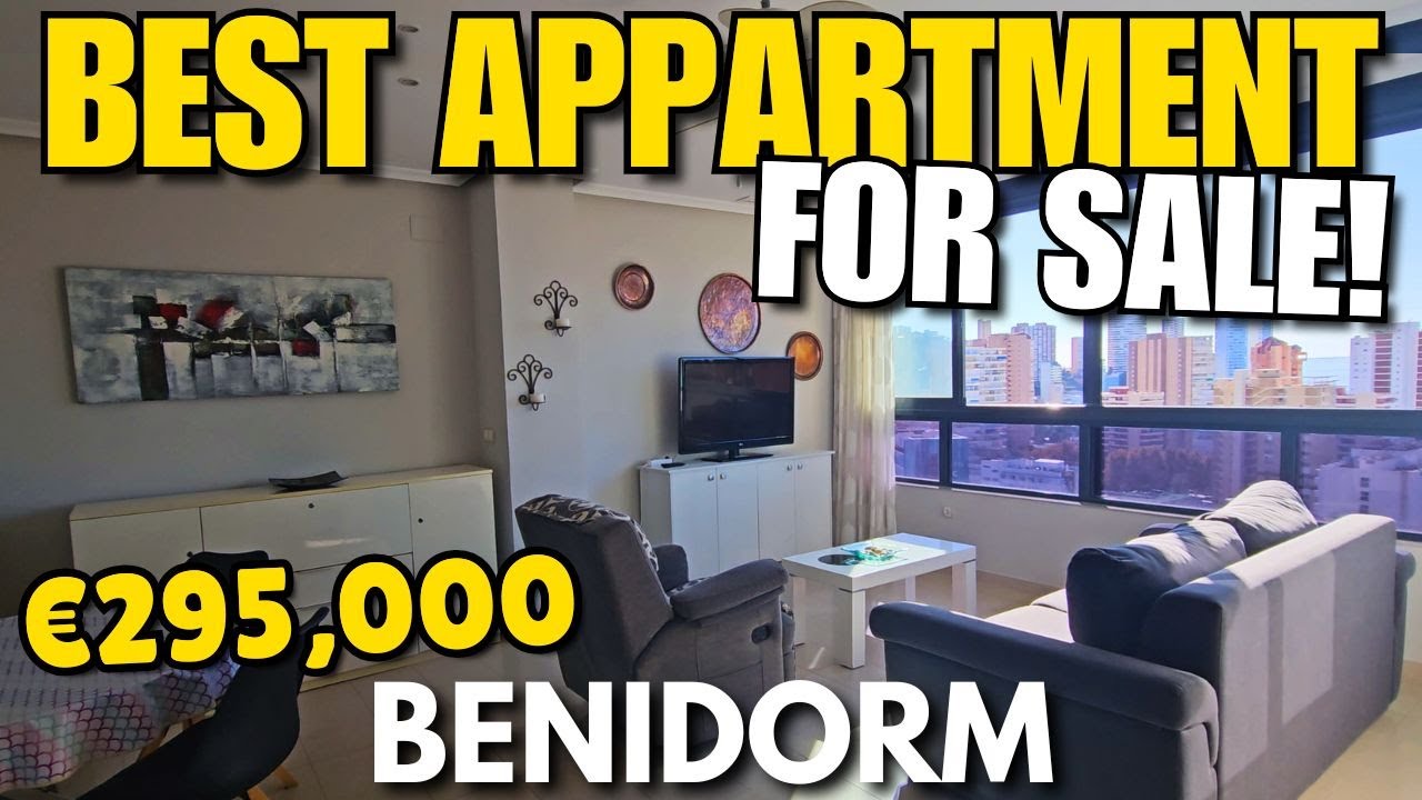 Benidorm's BEST Appartment.. And It's For Sale! 😱 UNREAL Location for €295,000!