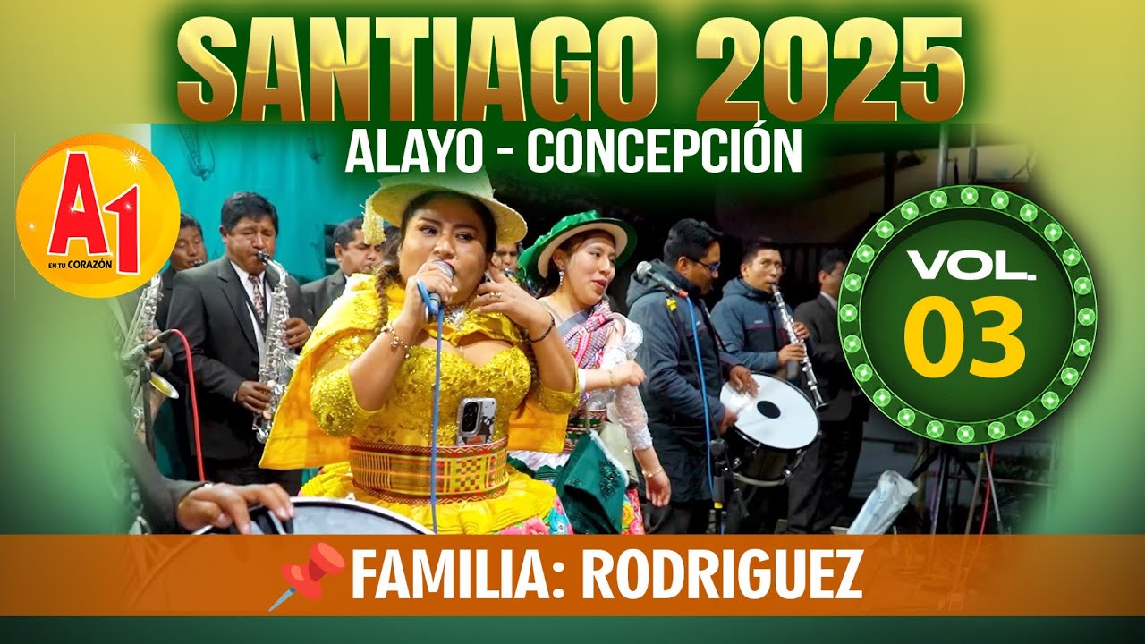 🎉🎷Santiago 2025 // 🔴Fam. Rodriguez //DVD 03