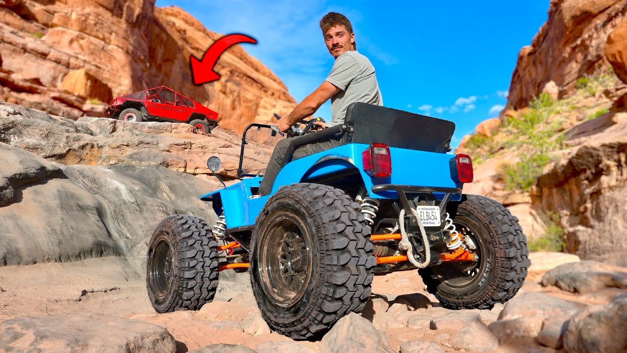 I SURVIVED THE TOUGHEST TRAIL IN MY MINI JEEP