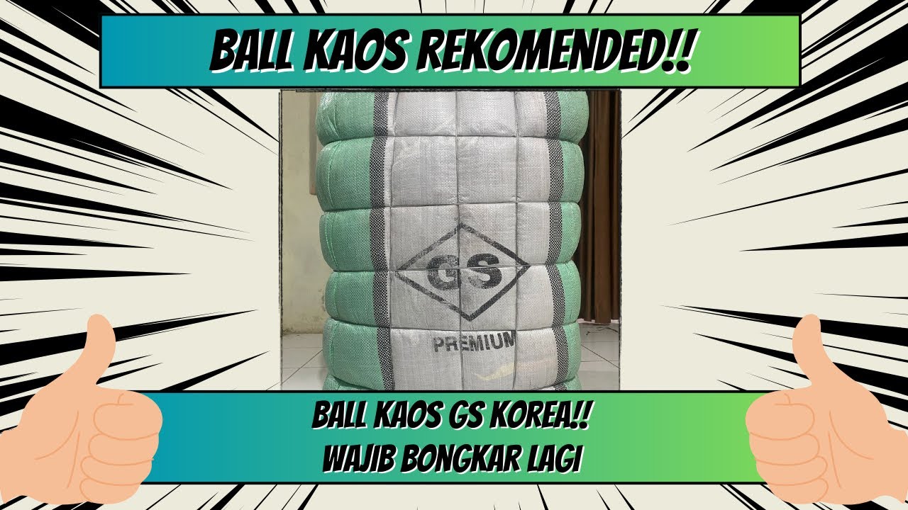 BONGKAR BALL KAOS OBLONG COWOK SG KOREA - BALL KAOS OBLONG COWOK REKOMENDASI 2025