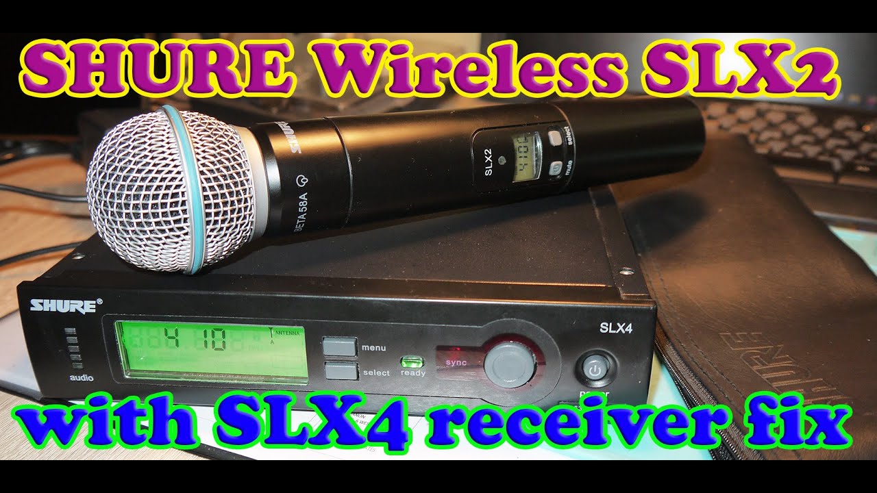 Shure wireless Beta58 microphone fix