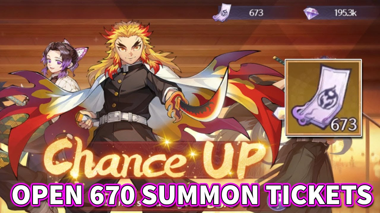 Vampire Saga: Purgatory | Open 670 Summon Tickets | Demon Slayer Gameplay RPG