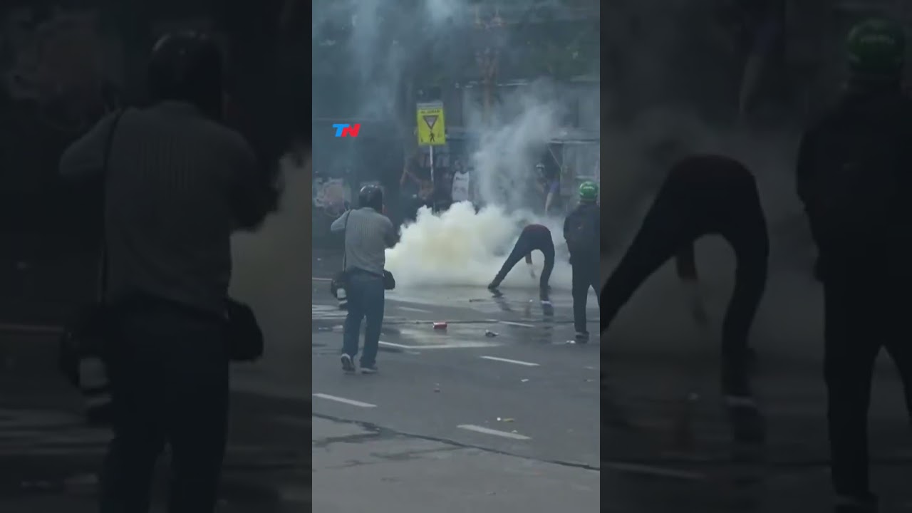 REFORMA LABORAL: Incidentes en el Congreso en la marcha de la izquierda y organizaciones sociales