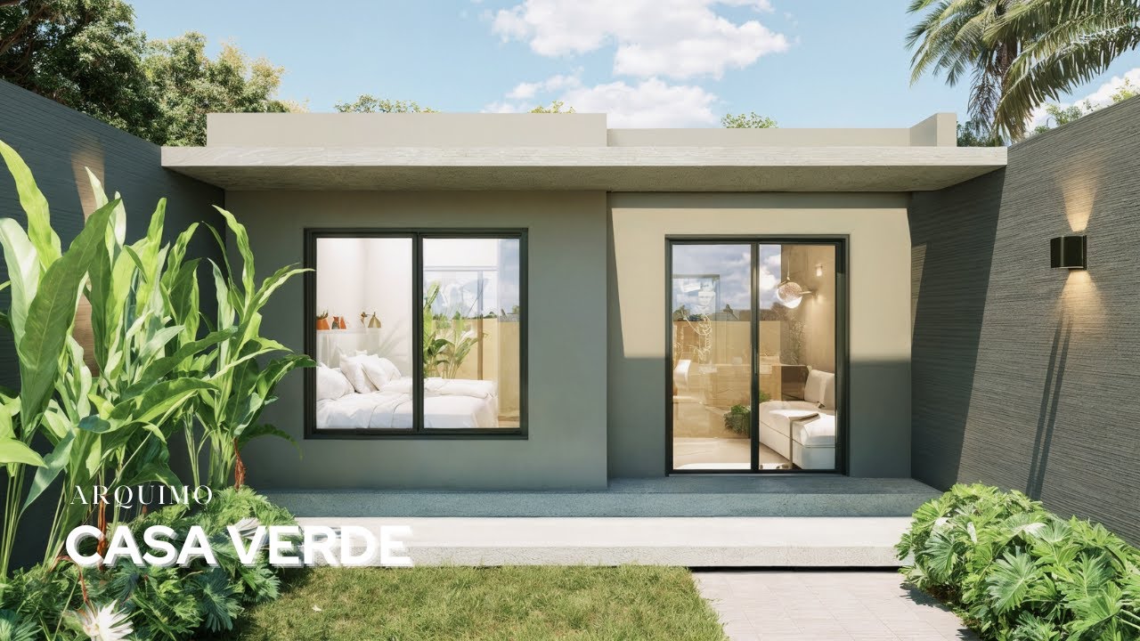 36m² que surpreendem: a casa compacta com alma gigante 🌿✨