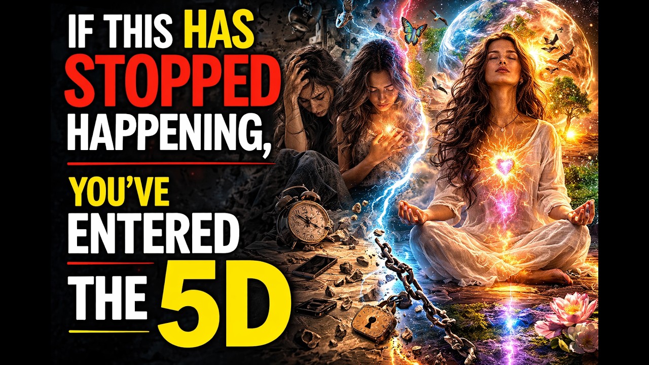 Chosen one, you will know when you enter the 5th Dimension, because 9 things no longer happen
