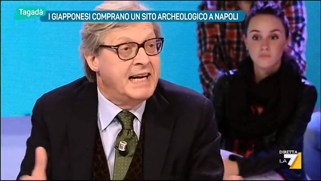 Scontro Sgarbi vs Erbani: 