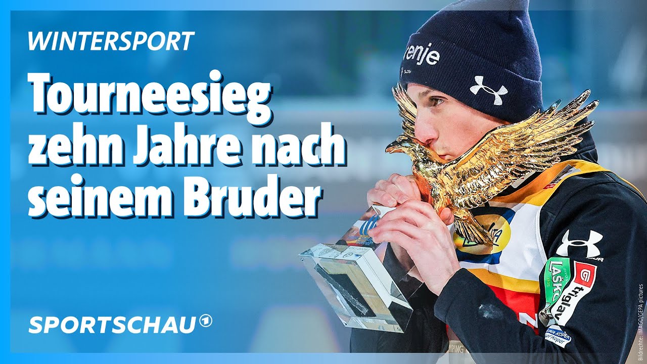 Vierschanzentournee: Champion Domen Prevc schreibt Geschichte in Bischofshofen | Sportschau
