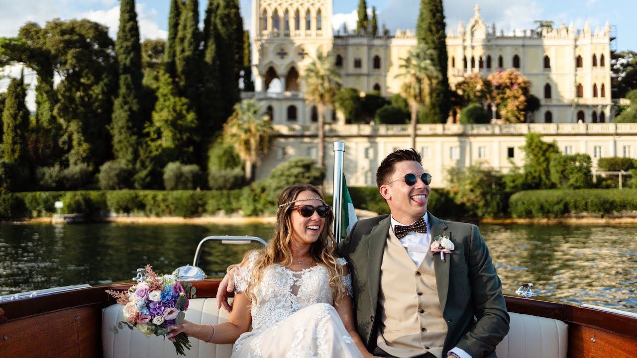 Agnese e Luca - Isola del Garda e Villa Avanzi - rito civile