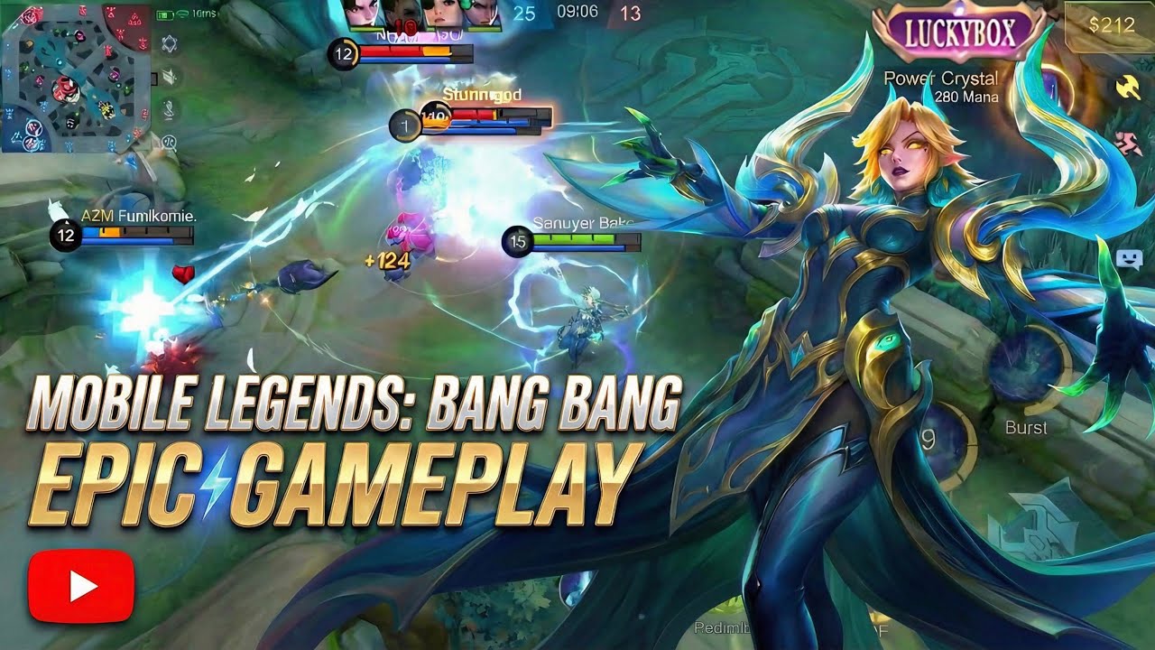 Eudora Best Build Full Damage ⚡️|| Mobile Legends Bang Bang Epic Gameplay.