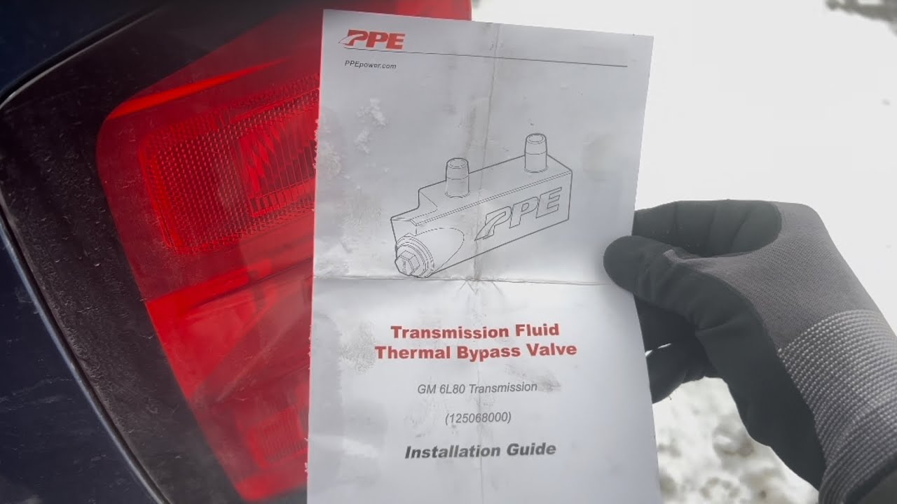 6L80 transmission bypass valve upgrade!