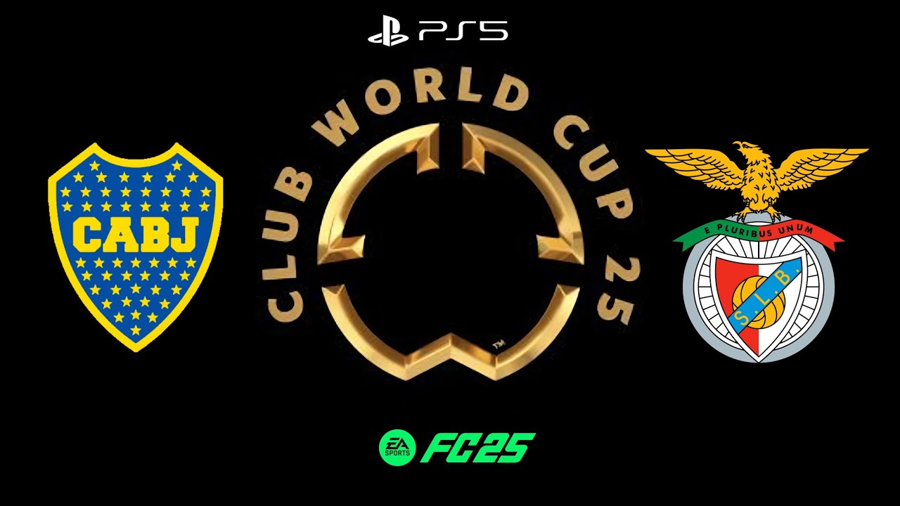 FC 25 - BOCA JUNIORS vs BENFICA | Mundial de Clubes 2025 | Gameplay PS5 4K