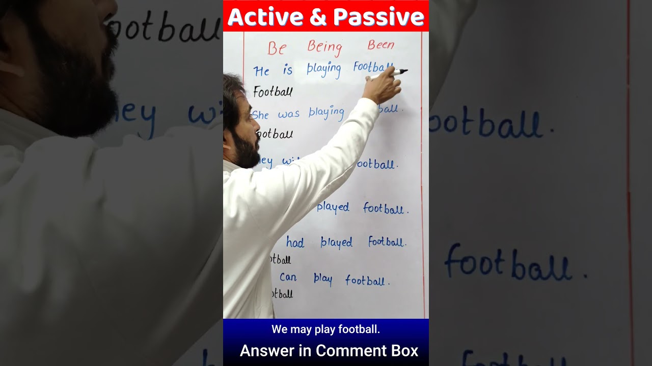 Active & Passive Easy Trick