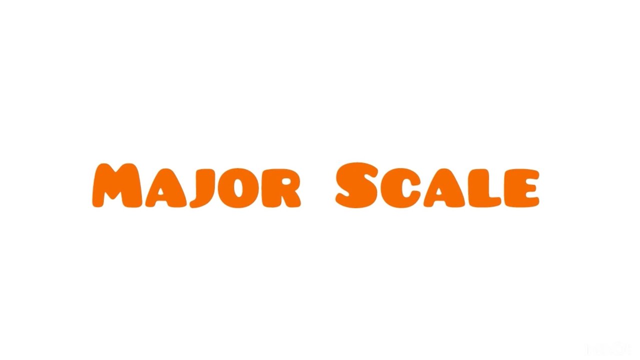 Singing Exercises - Major Scale with solfège 
