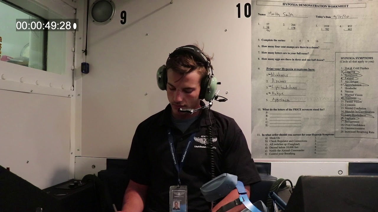 Hypoxia Demonstration
