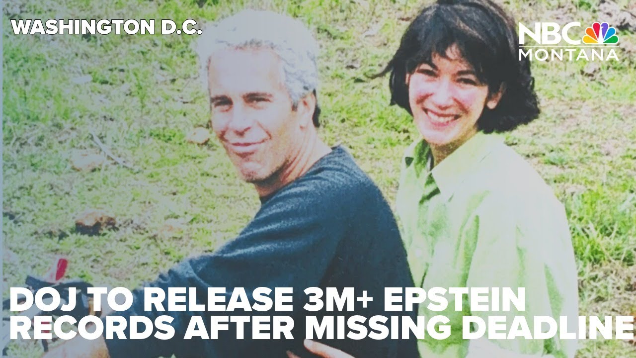 DOJ releasing more than 3 million Epstein records after missing deadline